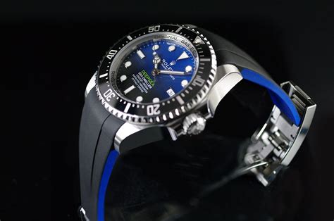 rolex deepsea rubber strap price|rolex deepsea rubber strap.